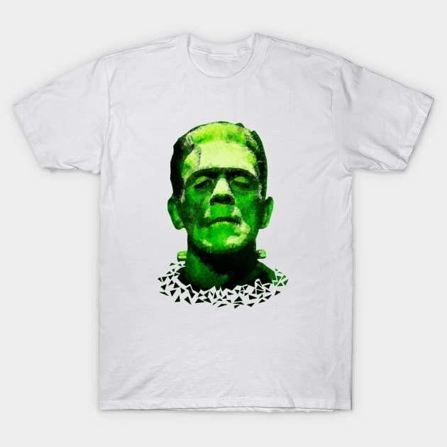 Frankenstein - neongreen T-Shirt by Ancello